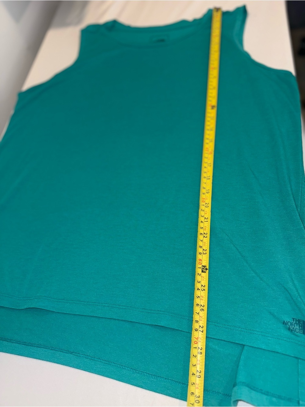 The North Face Women’s Logo Sleeveless Tank Top - Teal Size XXL - Picture 8 of 12